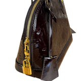 Louis Vuitton Monogram Vernis Alma BB Amarante 2Way Bag