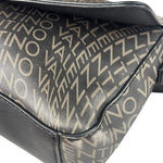 Valentino Black Leather Mario Spa Flap Bag