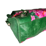 Balenicaga Floral Print Le City Bag