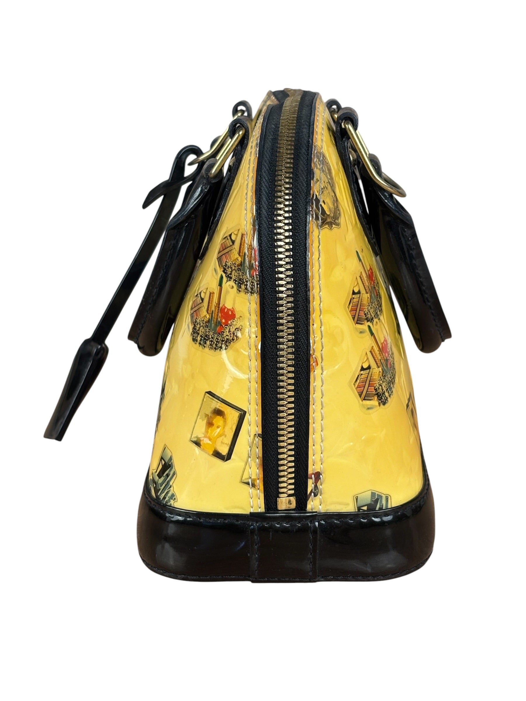 Louis Vuitton Alma BB Vernis Leather Stickers