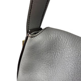 Fendi Grey Leather Flap Bag