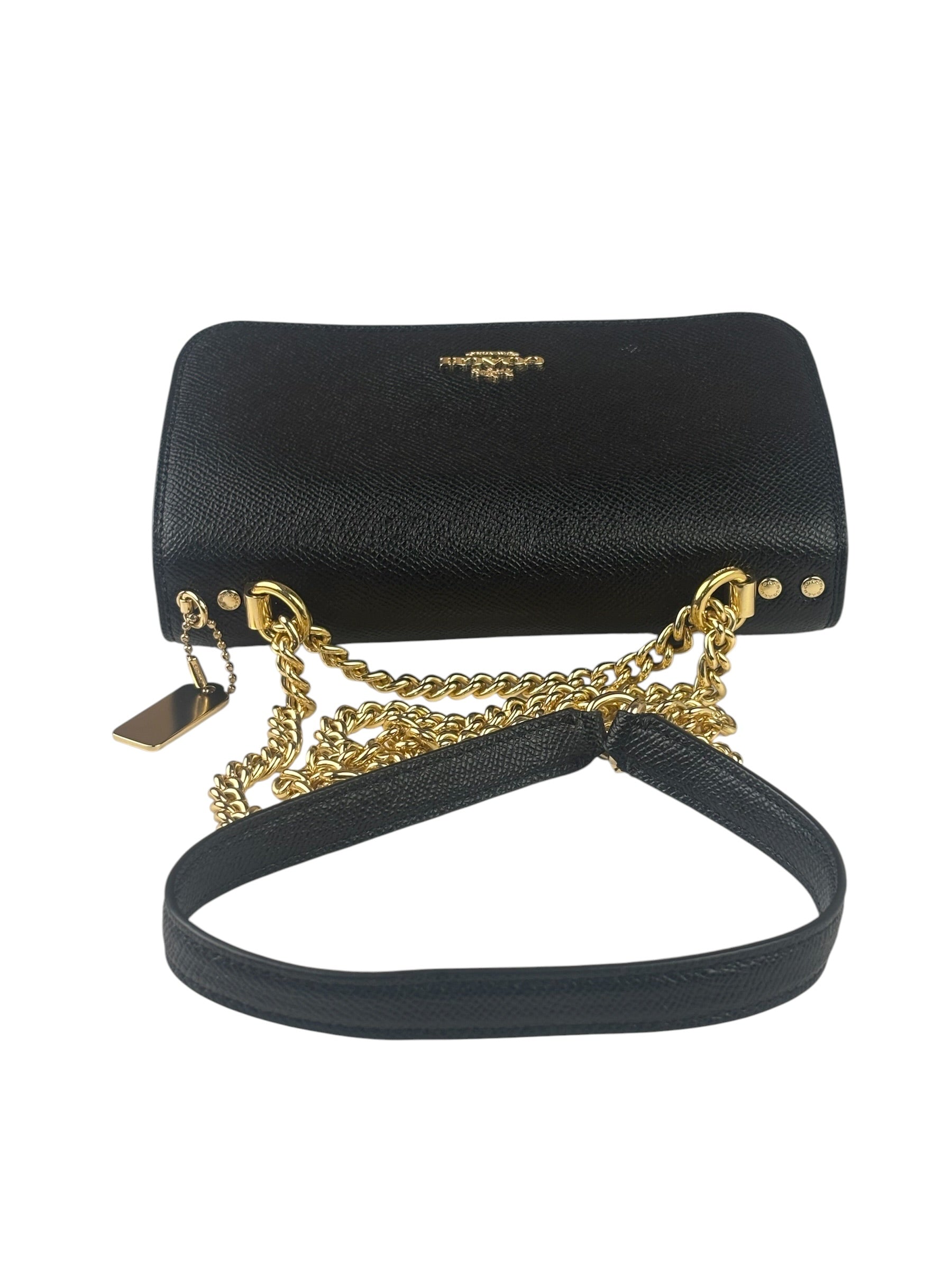 Coach Black Leather Klare Crossbody Bag