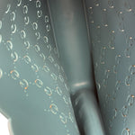 Gucci Dusty Azure Perforated Rubber Tote