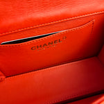 Chanel Red Metallic Evening Star Flap Bag 2008