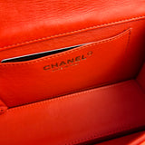 Chanel Red Metallic Evening Star Flap Bag 2008