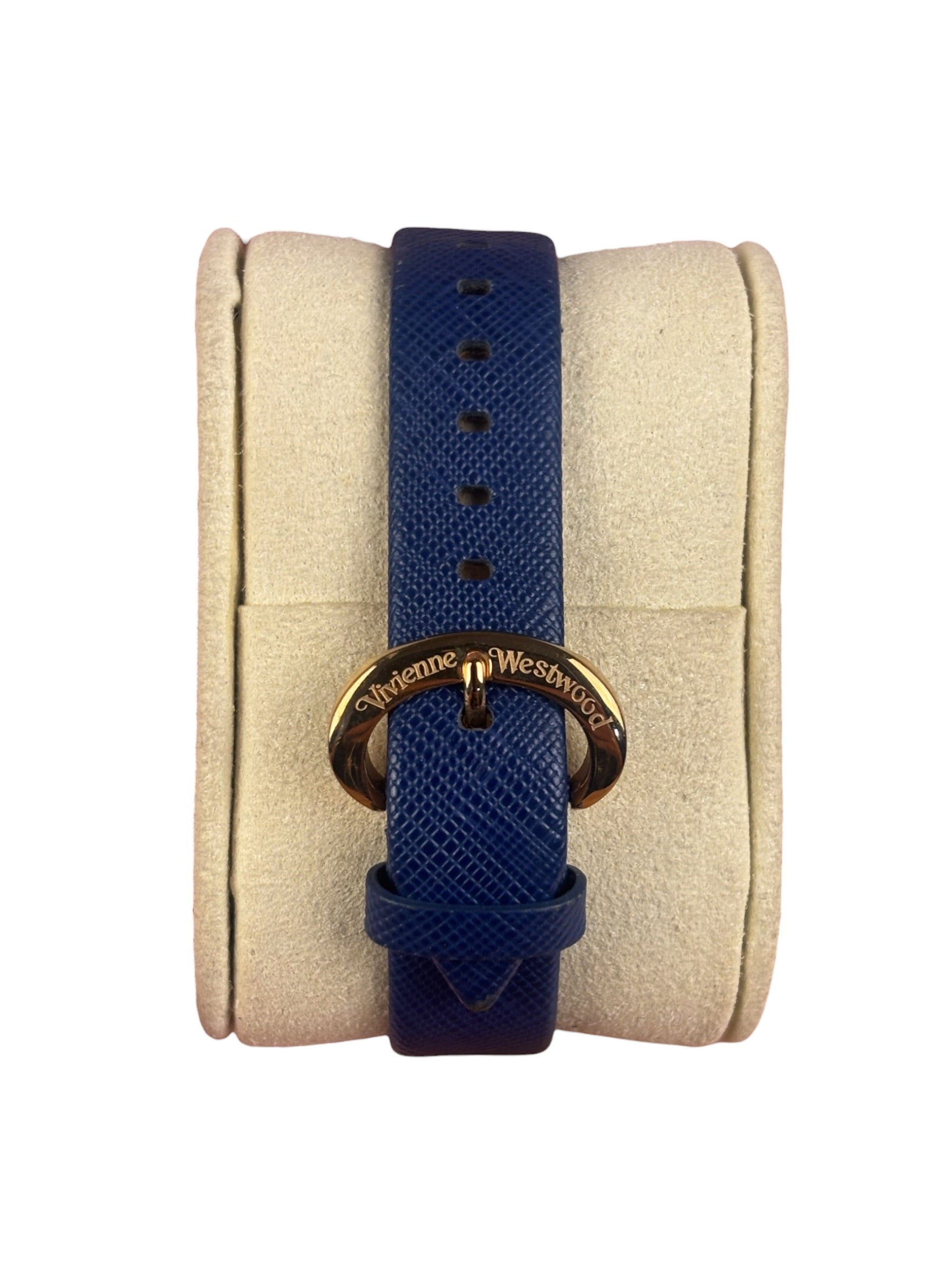 Vivienne Westwood Vibrant Blue/Rose Gold Orb Pop VV006RSBL