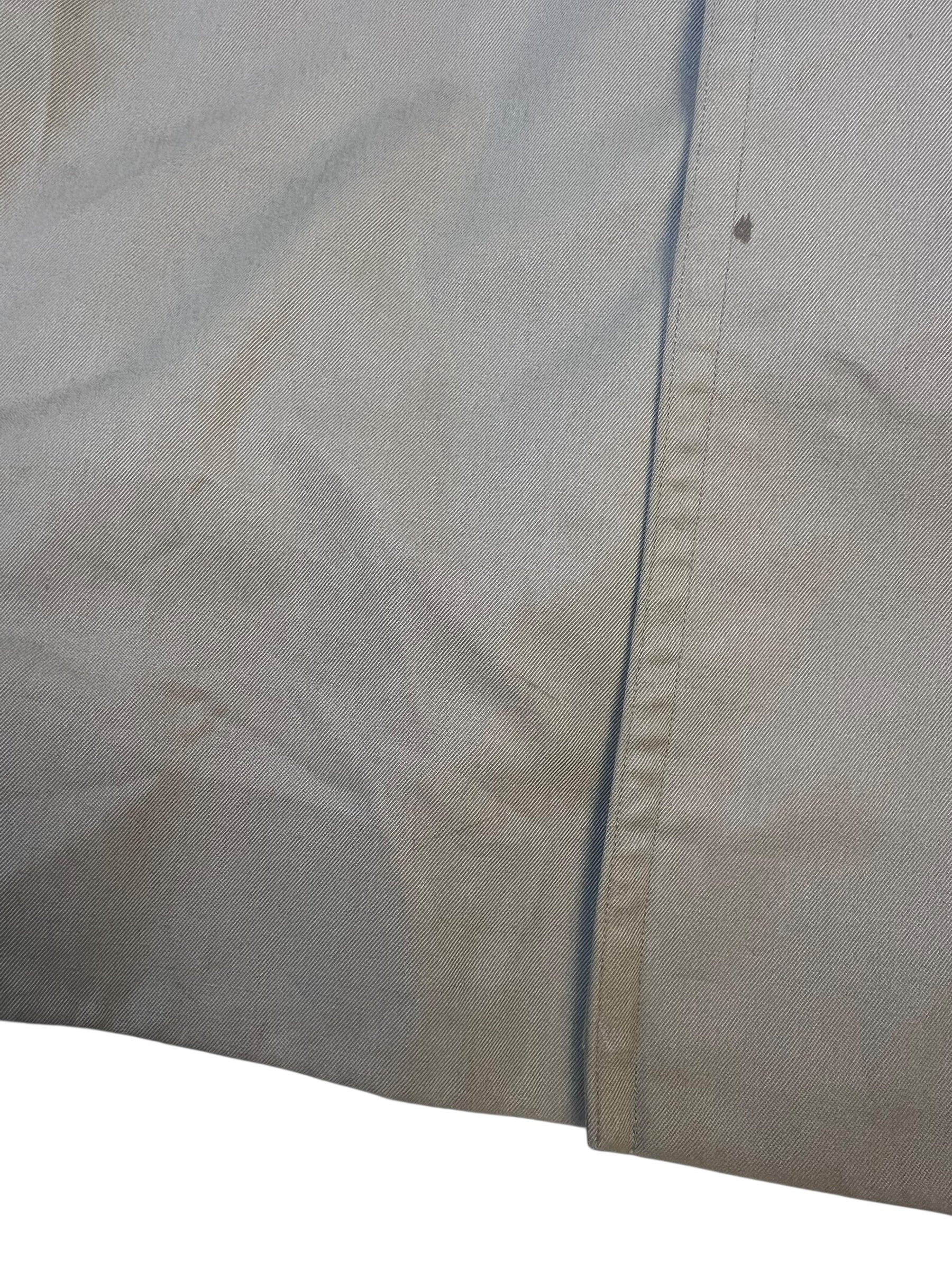 Burberry Vintage Khaki Plaid Lined Coat