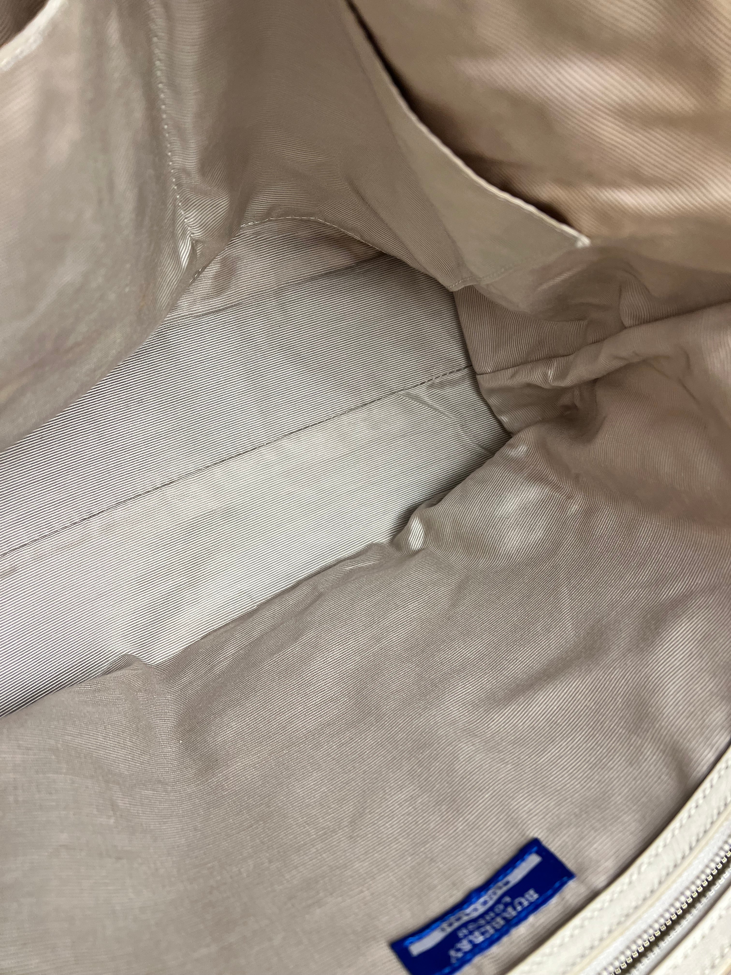 Burberry Nova Check Buckle Tote Bag