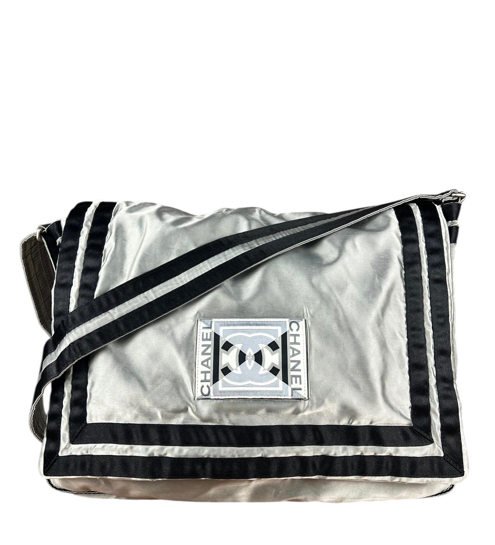 Chanel Sports Line Satin Messenger Bag
