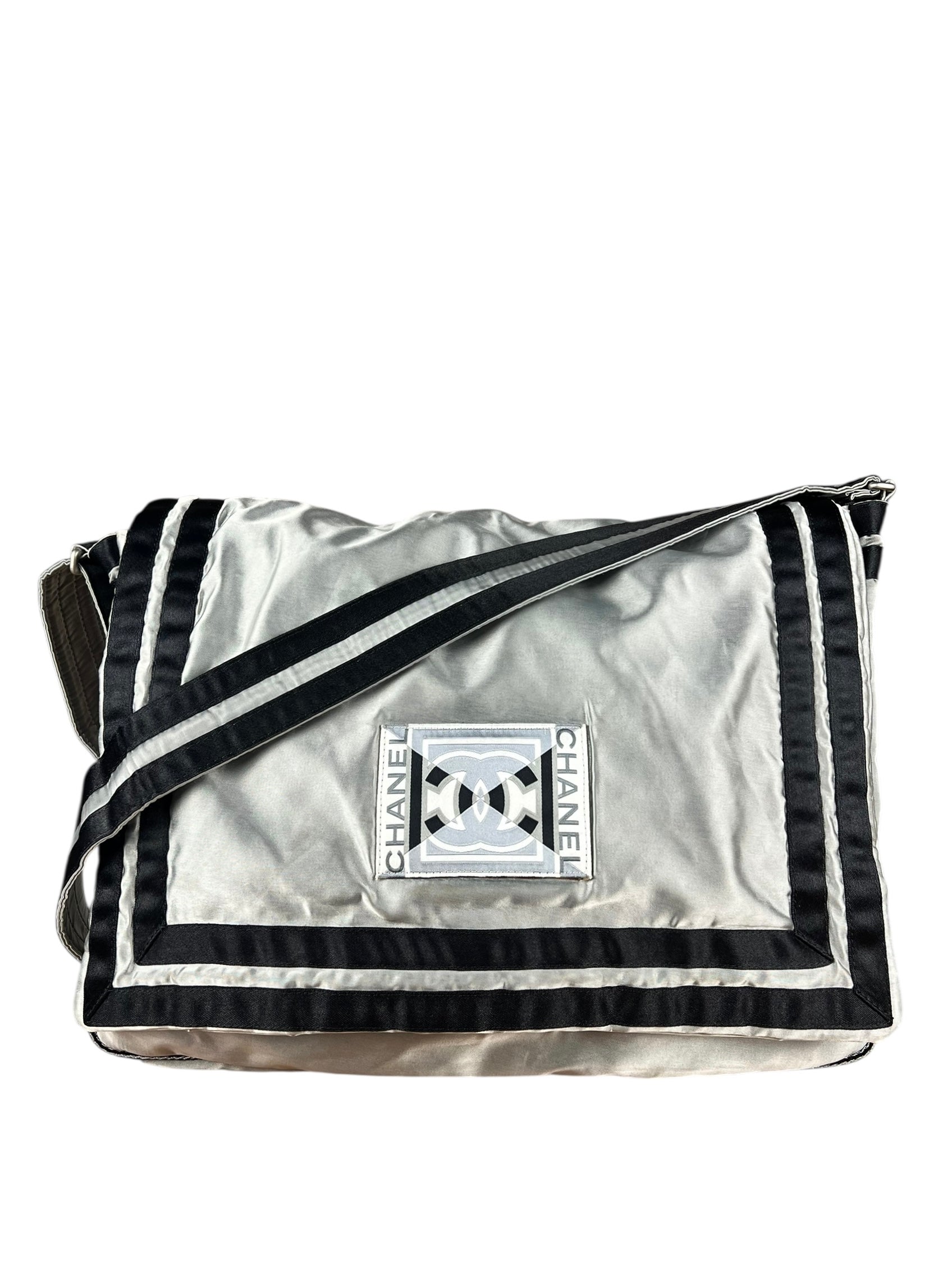 Chanel Sports Line Satin Messenger Bag