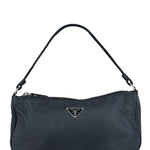 Prada Black Nylon Tessuto Mini Sport Pochette Shoulder Bag