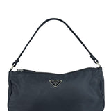 Prada Black Nylon Tessuto Mini Sport Pochette Shoulder Bag