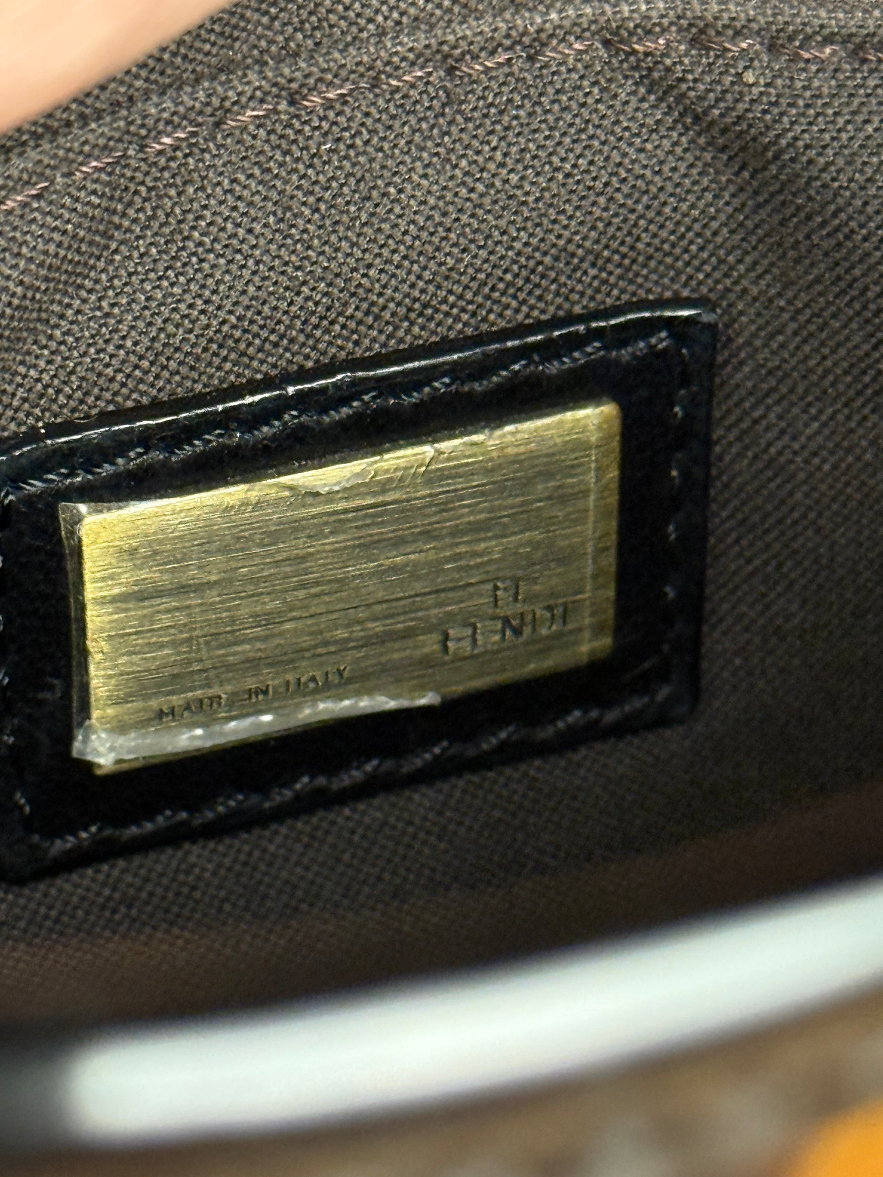 Fendi Leopard Print B Bag