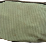 Chanel Olive Green/Brown Leather Trim Interlocking Ring Strap Hobo Bag 2003