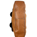 Fendi Vintage Brown/Black Leather B Shoulder Bag