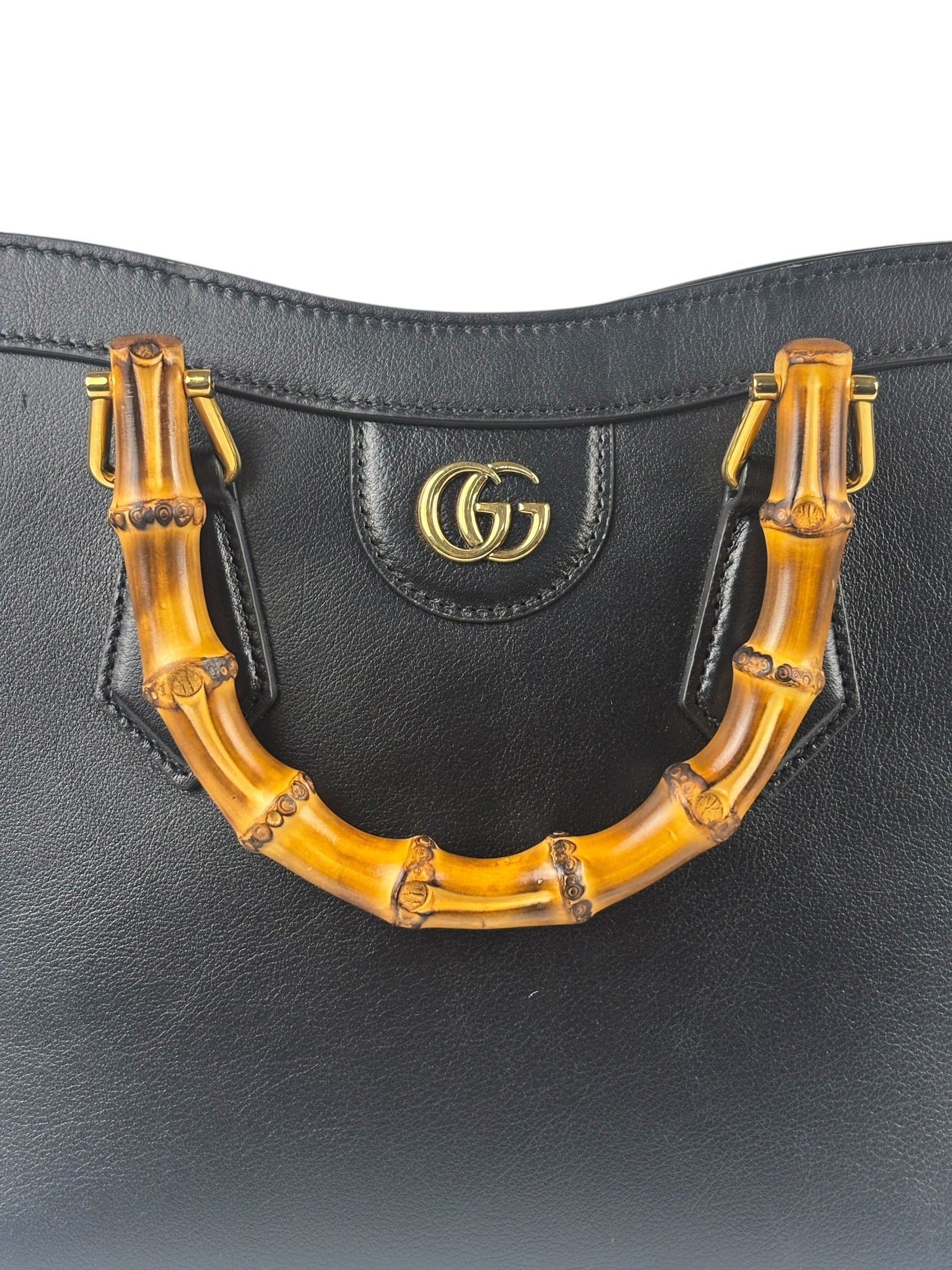 Gucci Diana Small Bamboo Handle Tote