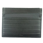 Christian Dior Red/Black Leather Card Holder