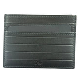 Christian Dior Red/Black Leather Card Holder