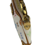 Louis Vuitton White Leather Milla Pochette MM