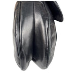 Christian Dior Black Calfskin Saddle Shoulder Bag