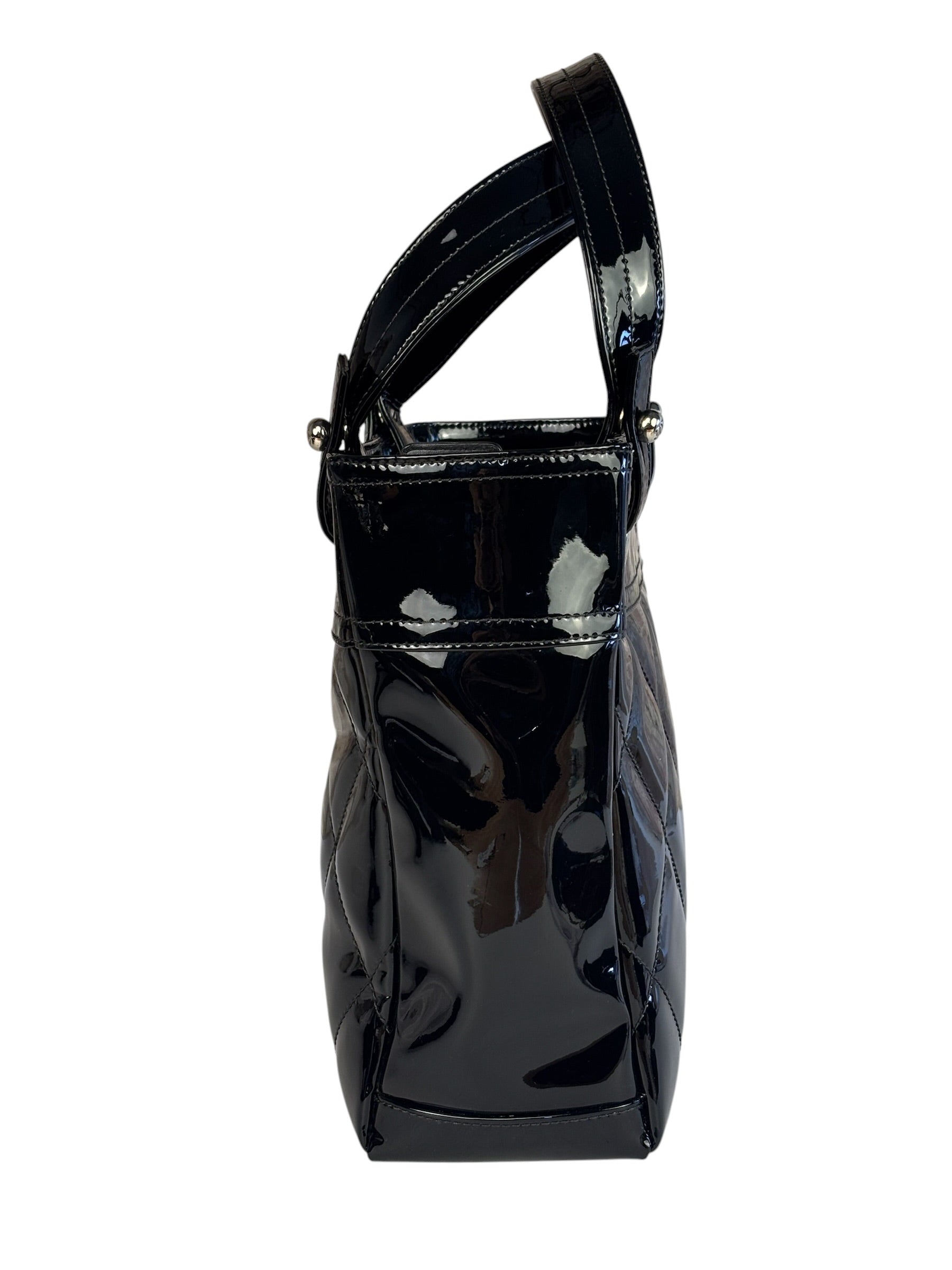 Chanel Black Leather Paris-Biarritz Tote