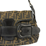 Fendi FF Zucca Vintage B Flap Shoulder Bag