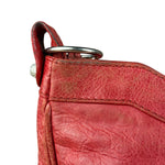 Balenciaga Fuchsia Leather Le City Crossbody