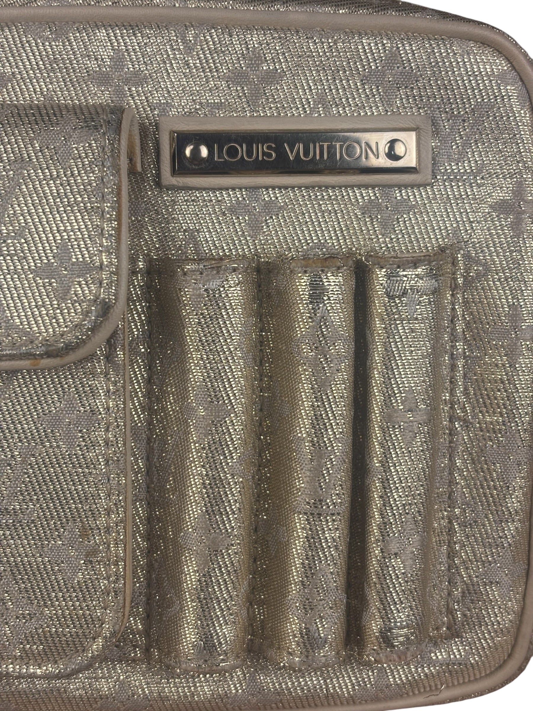 Louis Vuitton Gold Monogram Mini Lin McKenna Pochette