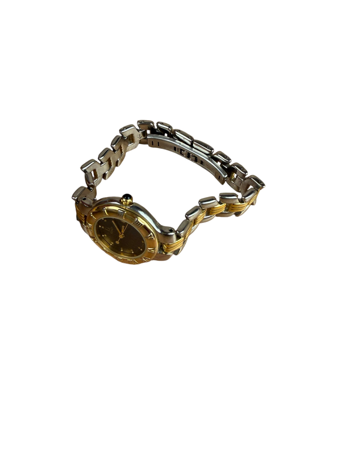 Fendi 900L Grey Dot Dial 2-Tone Band