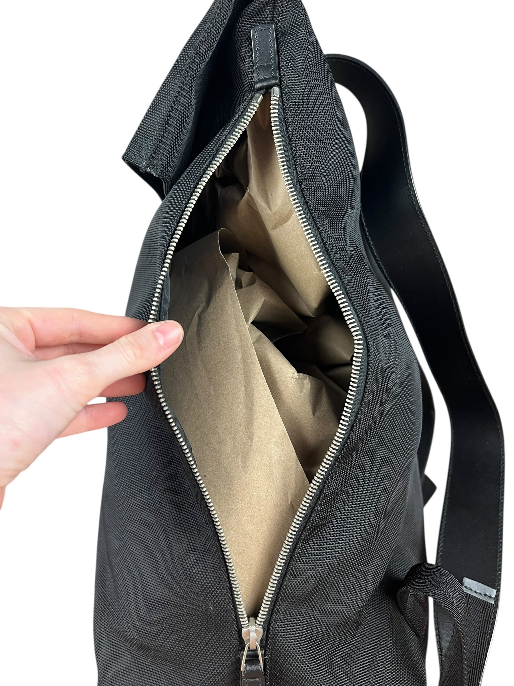 Gucci Sherry Line Canvas Techno Backpack