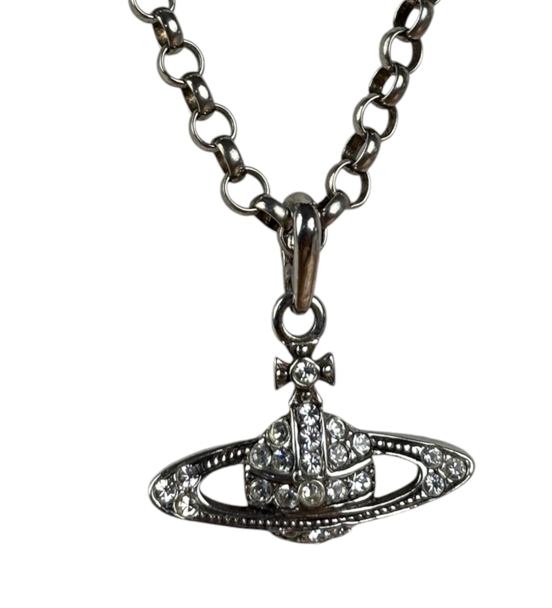 Vivienne Westwood Mini Bas Relief Pendant Necklace