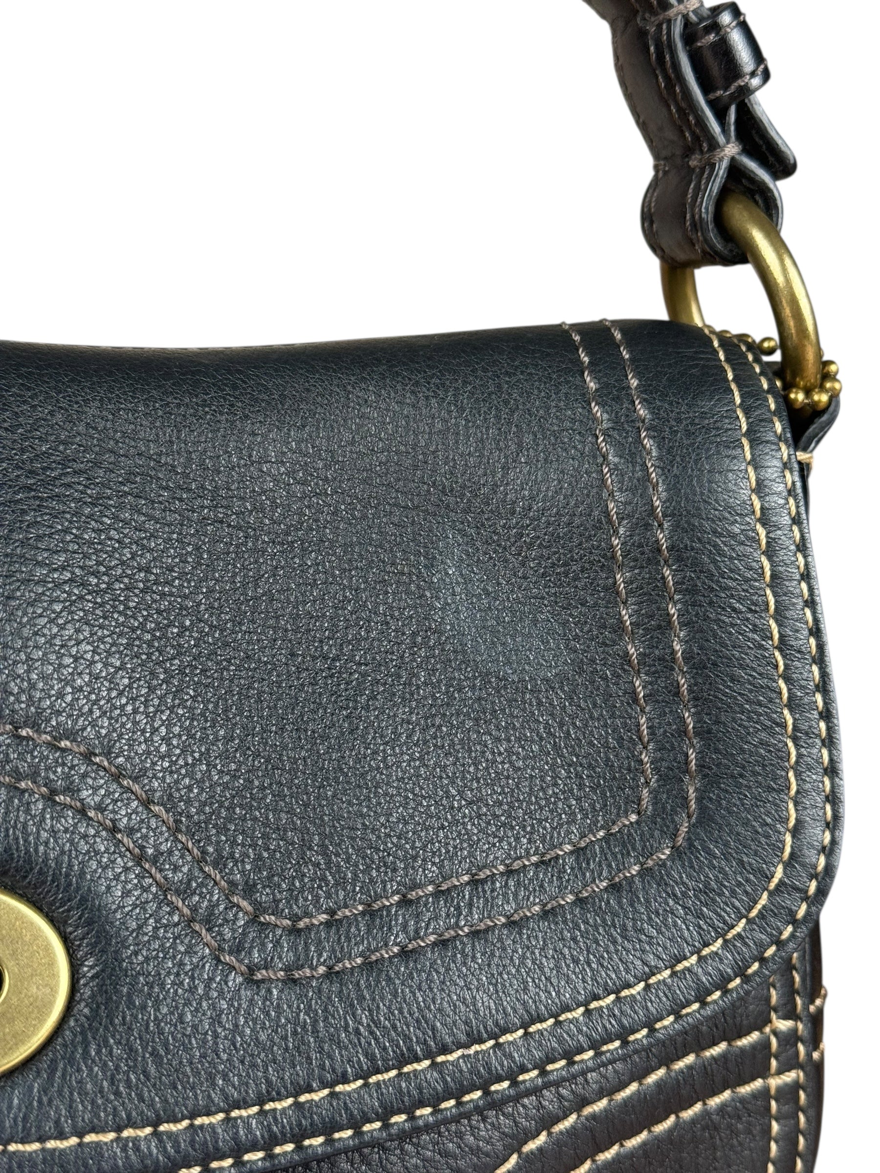 Coach Vintage Leather Shoulder Bag