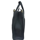 Fendi Black Rubber Mini Shoppers Tote