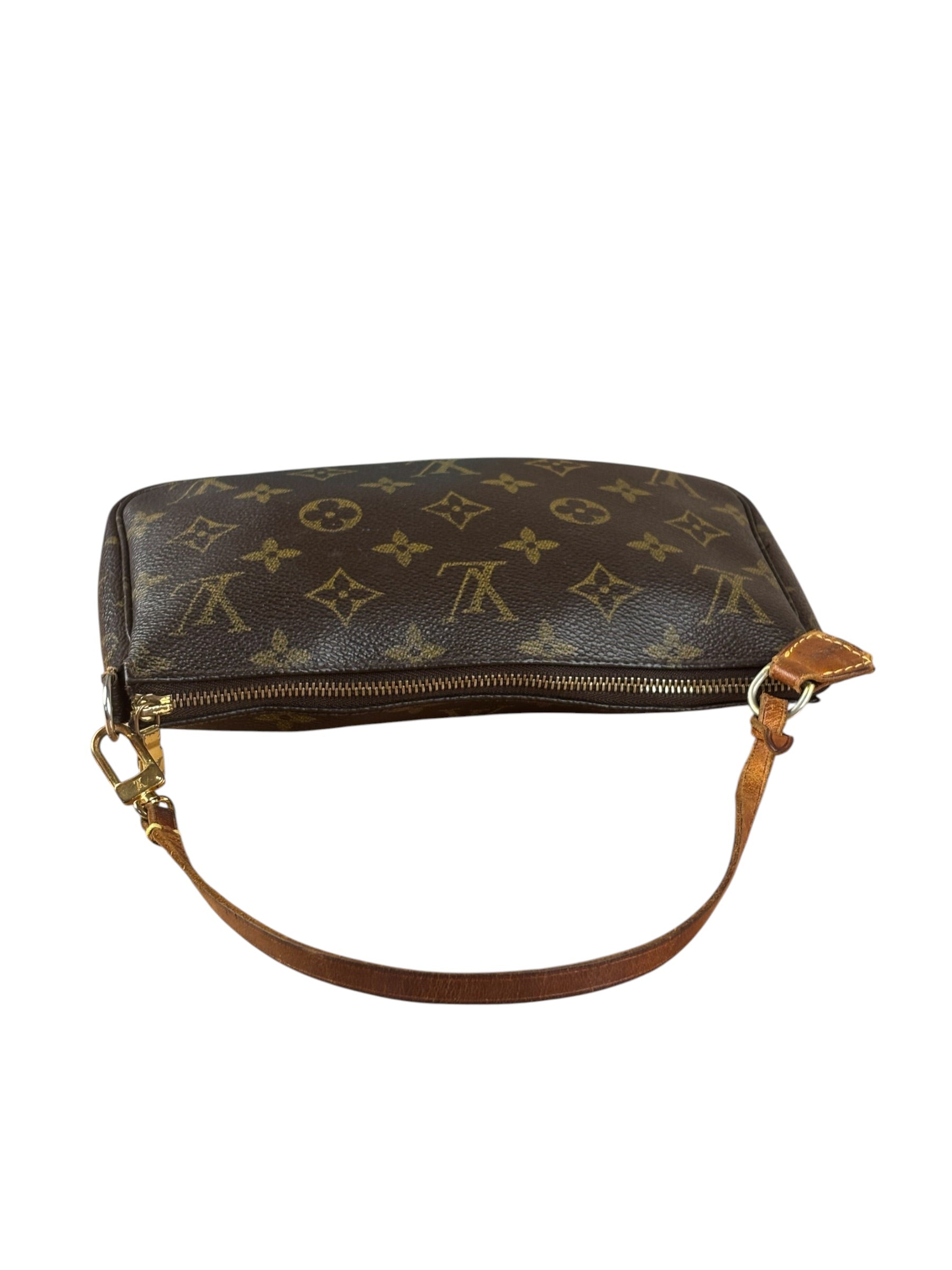 Louis Vuitton Leather Monogram Pochette