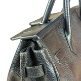 Hermes Birkin 30 Black Togo Leather Handbag 2002