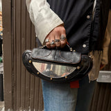 Fendi Zucca Vanity Mirror Shoulder Bag