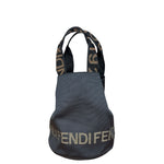 Fendi Black Nylon Tote Bag