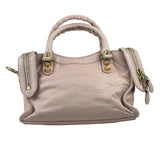 Balenciaga Pink Leather Le City Two-Way Bag