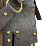 Yves Saint Laurent Tan Brown Messenger Bag