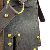 Yves Saint Laurent Tan Brown Messenger Bag