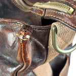 Campomaggi Dark Brown Leather 2 Way Tote