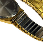 Jules Jurgensen Quartz Day Date Gold Toned Watch