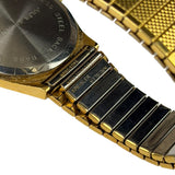 Jules Jurgensen Quartz Day Date Gold Toned Watch
