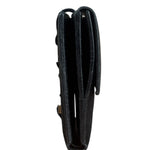 Gucci Vintage Black GG Jackie Buckle Compact Wallet