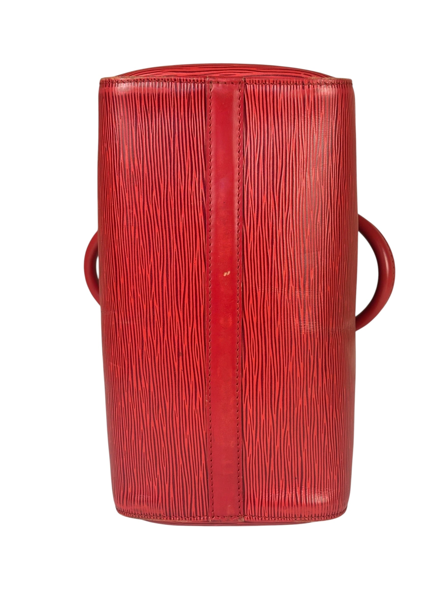 Louis Vuitton Red Epi Leather Speedy 25cm