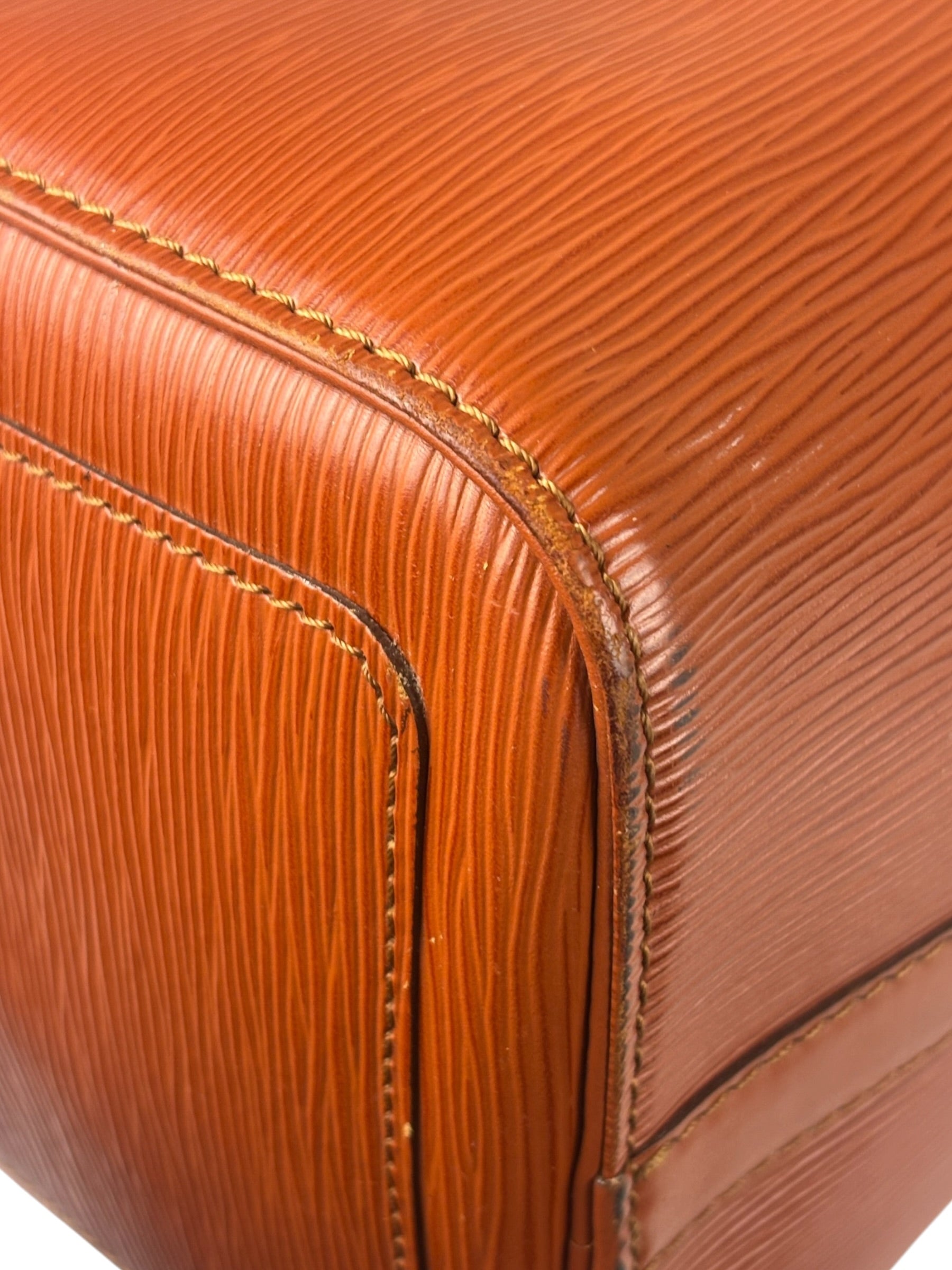 Louis Vuitton Brown Epi Speedy 30