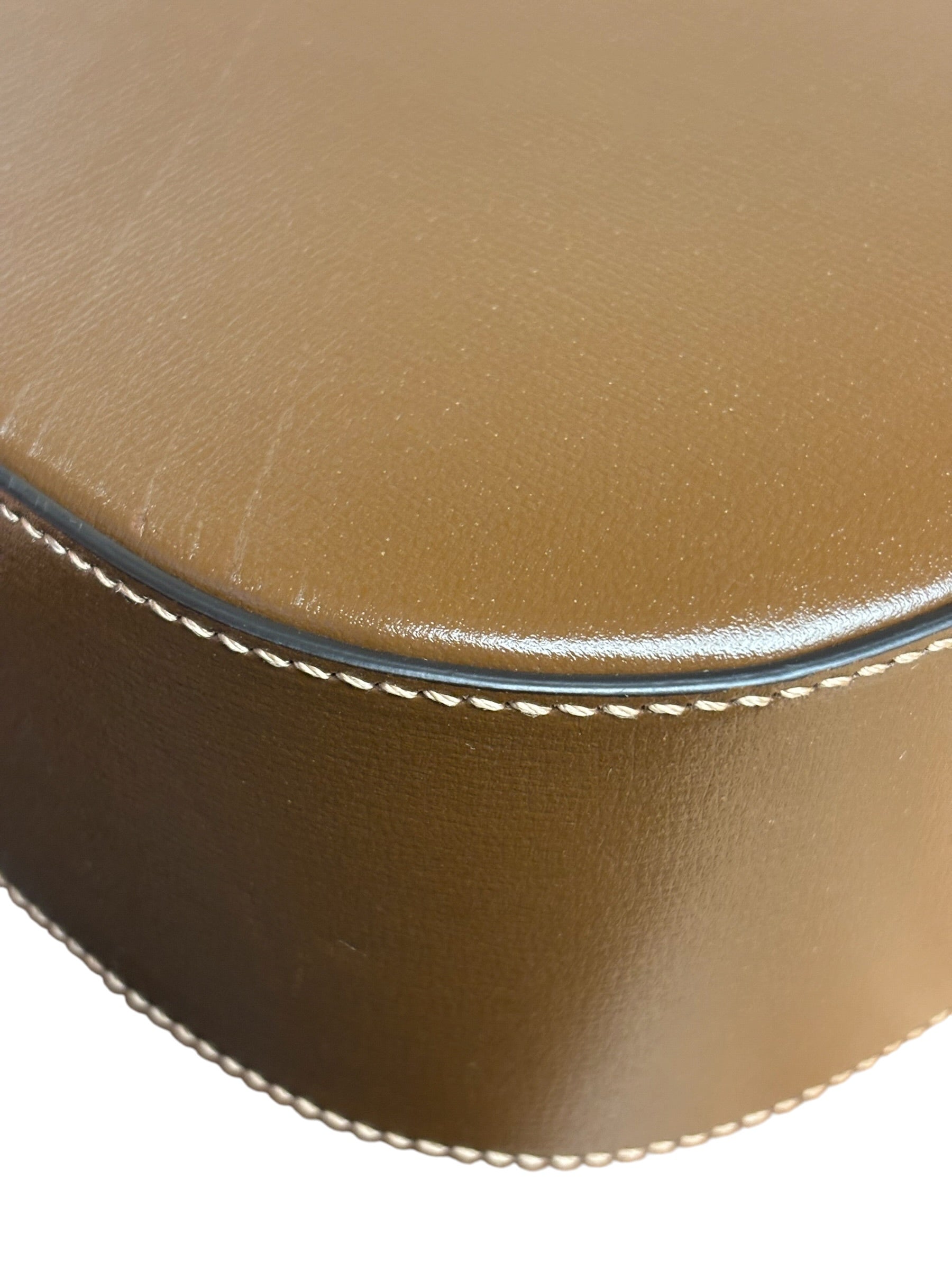 Gucci Tan Brown 1955 Horsebit Shoulder Bag