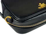 Prada Black Saffiano Leather Mini Camera Bag