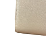 Saint Laurent Kate Grain De Poudre Chain Bag Beige