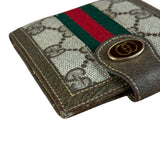 Gucci GG Vintage Sherry Line Compact Wallet